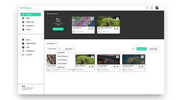 Project dashboard interface